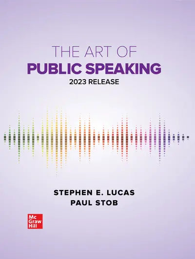 The Art of Public Speaking: 2023 Release ISE, 13e (eBook)