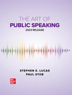 The Art of Public Speaking: 2023 Release ISE, 13e (eBook)