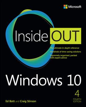 Windows 10 Inside Out Ed. 4