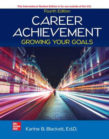 Career Achievement: Growing Your Goals ISE, 4e (eBook)