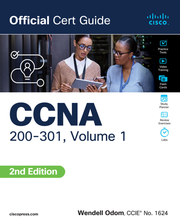 CCNA 200-301 Official Cert Guide, Volume 1, 2e (eBook)