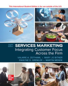 ISE Services Marketing: Integrating Customer Focus Across the Firm, 8e (eBook)