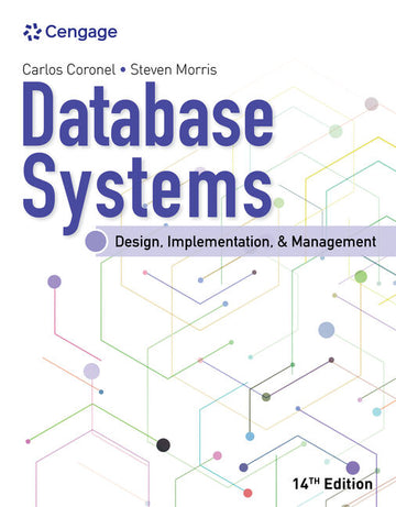 Database Systems: Design, Implementation, & Management, 13e (MindTap)