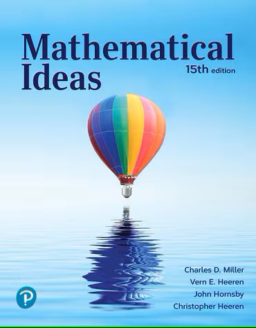 Mathematical Ideas, MyLab Math with Pearson eText, 15e